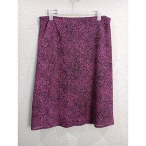 Express Womens Chiffon Midi Skirt Size M Pull On Low Rise Y2K Whimsigoth Fairy